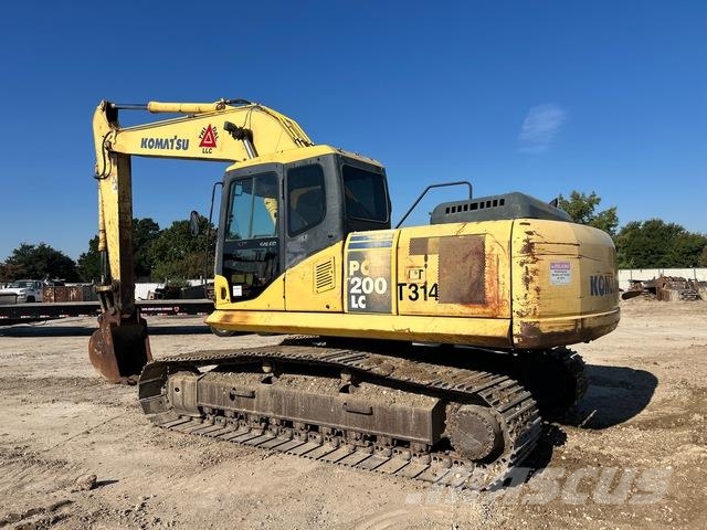 Komatsu PC200LC-7L Kāpurķēžu ekskavatori