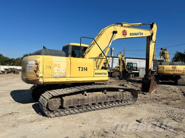 Komatsu PC200LC-7L Kāpurķēžu ekskavatori