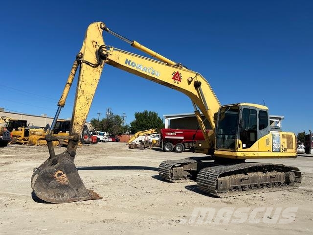 Komatsu PC200LC-7L Gravemaskiner på larvebånd