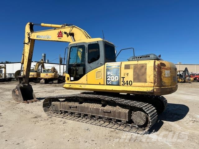 Komatsu PC200LC-7L Gravemaskiner på larvebånd