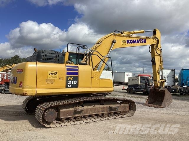 Komatsu PC210LC-11 Kāpurķēžu ekskavatori