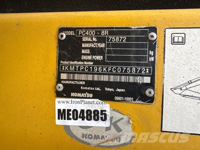 Komatsu PC400-8R 履带挖掘机