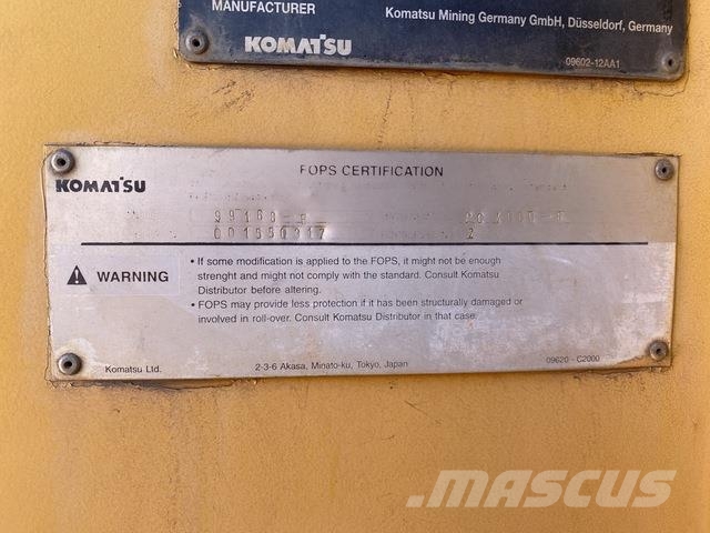 Komatsu PC4000-6 Гусеничні екскаватори