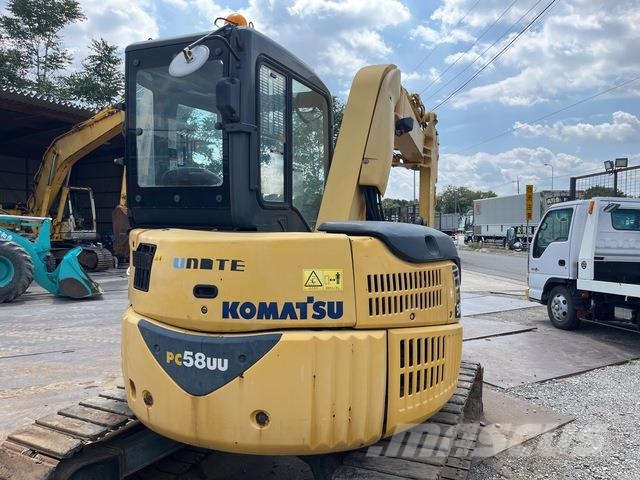 Komatsu PC58UU-5 소형 굴삭기 7톤 미만
