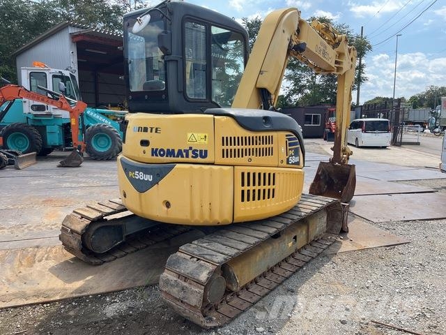 Komatsu PC58UU-5 소형 굴삭기 7톤 미만