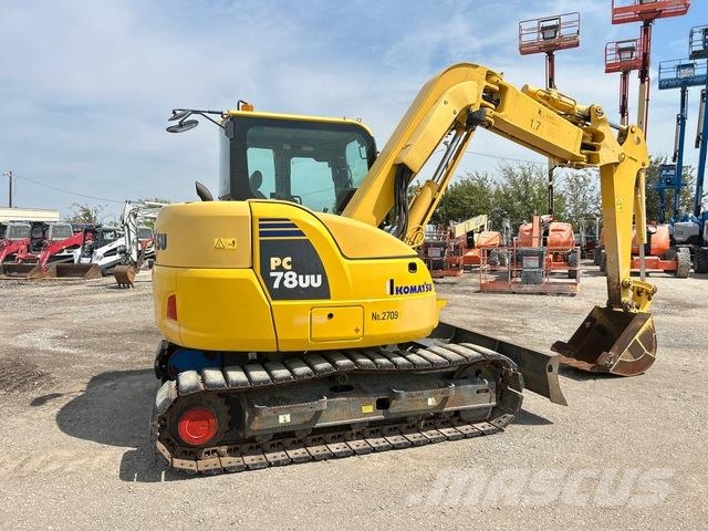 Komatsu PC78UU-10 Gravemaskiner på larvebånd
