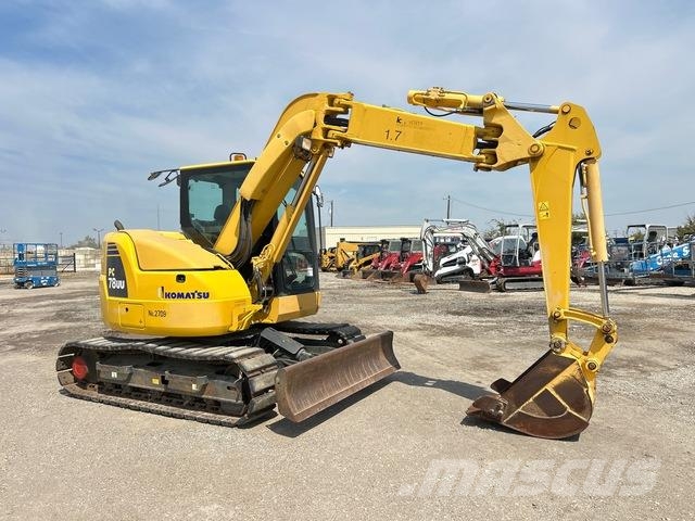 Komatsu PC78UU-10 Gravemaskiner på larvebånd
