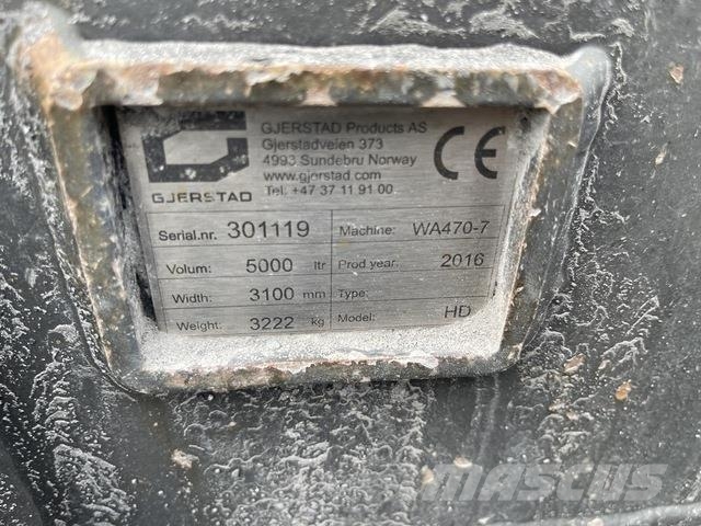 Komatsu WA470-7 Læssemaskiner på hjul