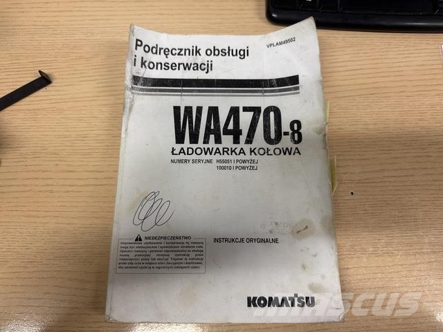 Komatsu WA470-8 لوادر بعجل