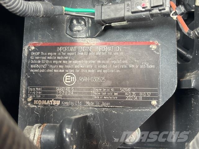 Komatsu WA500 6 Hjullastere
