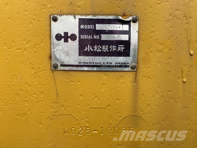 Komatsu WA700 Pás carregadoras de rodas