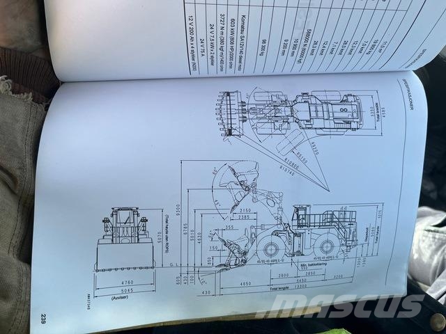 Komatsu WA800-3 Hjullastere