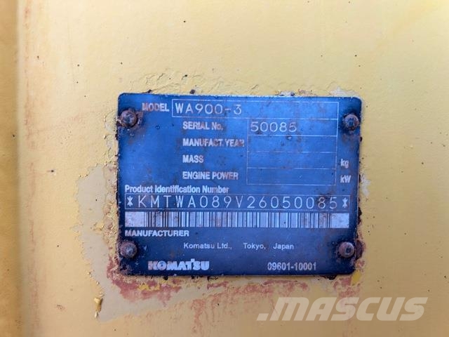 Komatsu WA900-3 Wheel loaders