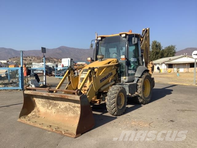 Komatsu WB97R Backhoe loaders