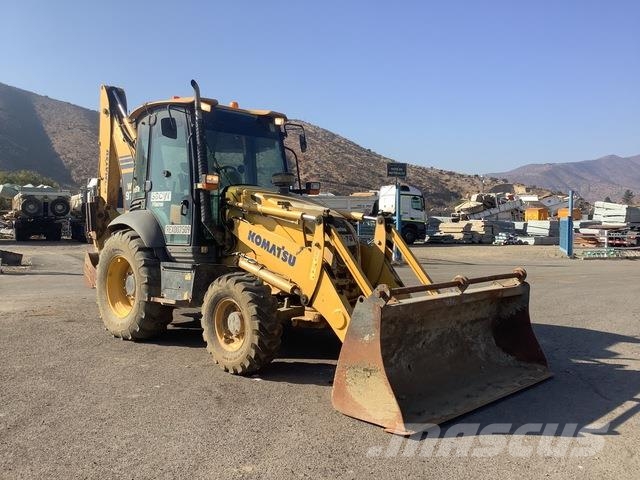 Komatsu WB97R Backhoe loaders