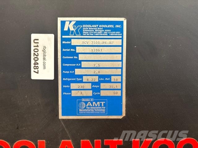 Koolant Koolers HCV 7500-PR-NF Construcción - Otros