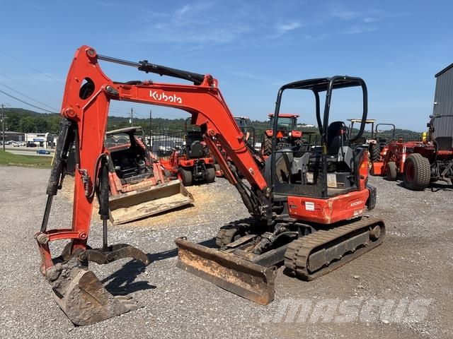 Kubota KX033-4R1A Kāpurķēžu ekskavatori