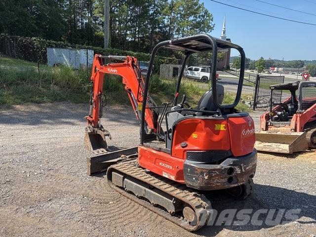 Kubota KX033-4R1A Pásové rýpadlá