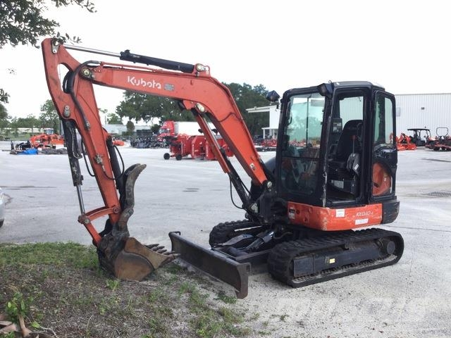 Kubota KX040-4R3A Roomikekskavaatorid