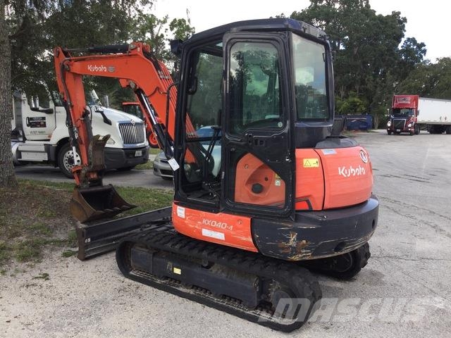 Kubota KX040-4R3A حفارات زحافة