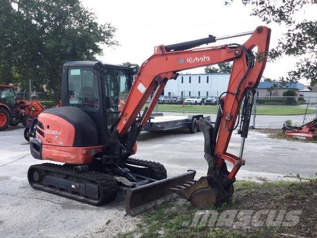 Kubota KX040-4R3A حفارات زحافة
