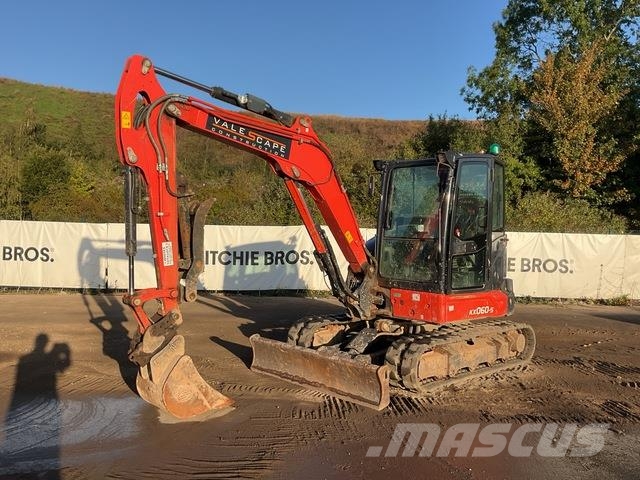 Kubota KX060-5 حفارات صغيرة أقل من 7 طن (حفارات صغيرة)