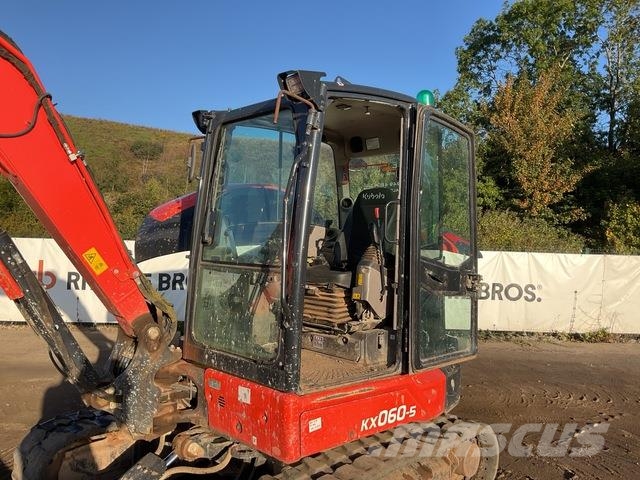 Kubota KX060-5 Minigrävare < 7t
