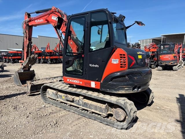Kubota KX080-5R3A Crawler excavators