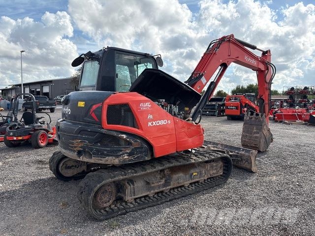 Kubota KX080-5R3A Vikšriniai ekskavatoriai