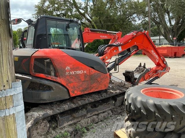 Kubota KX080-5R3A Vikšriniai ekskavatoriai