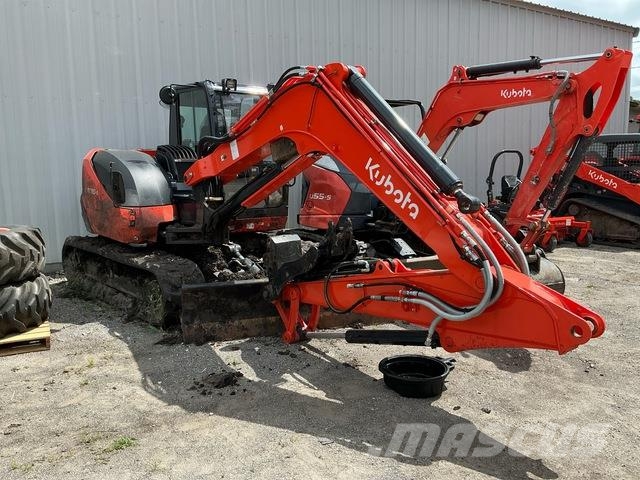 Kubota KX080-5R3A Vikšriniai ekskavatoriai