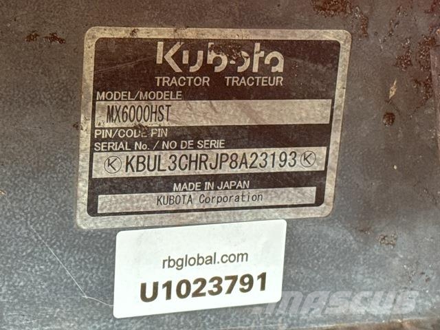 Kubota MX6000HST Manji traktori