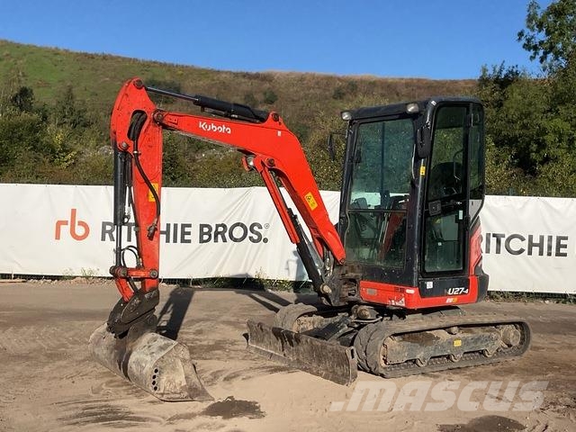 Kubota U27-4 حفارات صغيرة أقل من 7 طن (حفارات صغيرة)