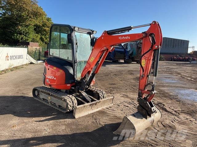 Kubota U27-4 Mini bageri < 7t