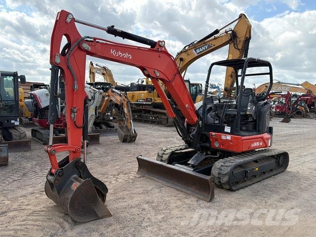 Kubota U55-5 Kāpurķēžu ekskavatori