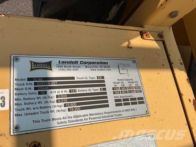Landoll SL88 Akumulátorové vozíky
