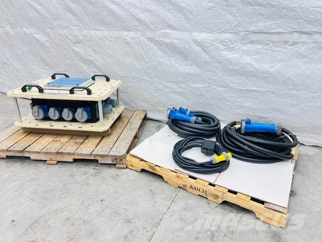  LEX DB100 30kW Power Distribution Spider Box & Cor 건설 장비 - 기타