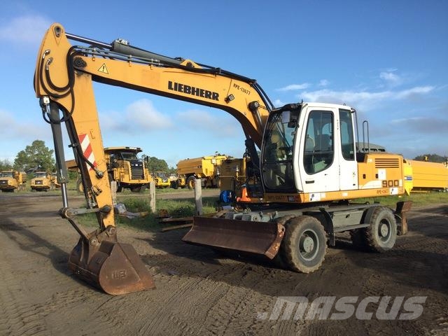 Liebherr A900C Litronic Bagri na kolesih