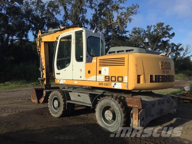 Liebherr A900C Litronic Bagri na kolesih