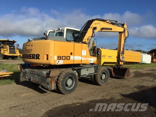 Liebherr A900C Litronic Bagri na kolesih