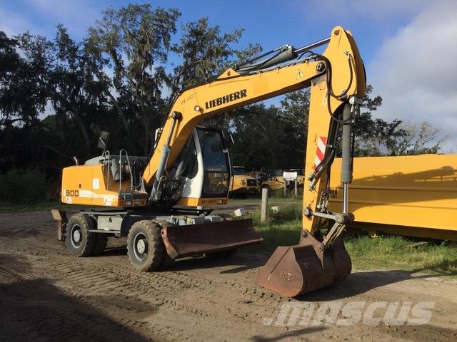 Liebherr A900C Litronic Bagri na kolesih