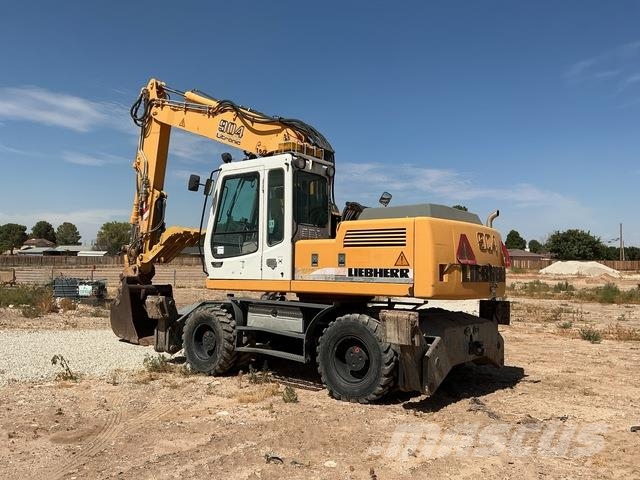 Liebherr A904 Bagri na kolesih