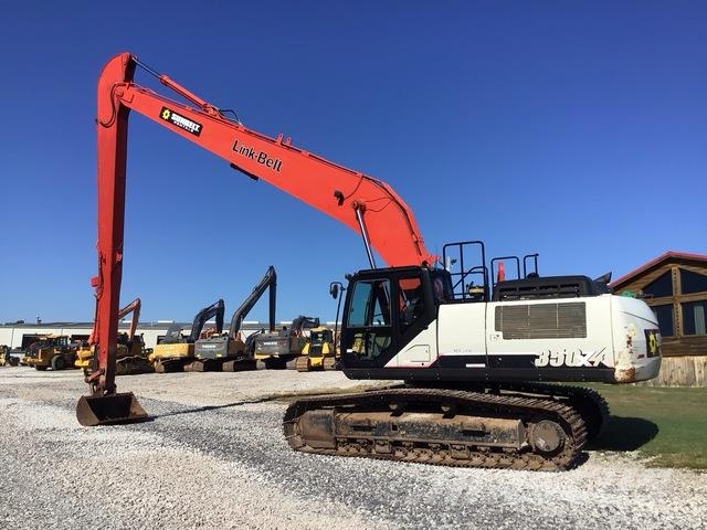 Link-Belt 350X4 LR Kāpurķēžu ekskavatori