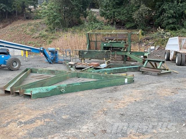 Log Trailer Loader Gantry Crane Pakabinami ir ožiniai kranai