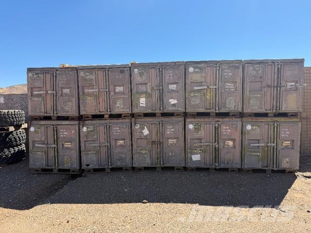 Lot of 10 Palcon Containers Sonstige Baumaschinen