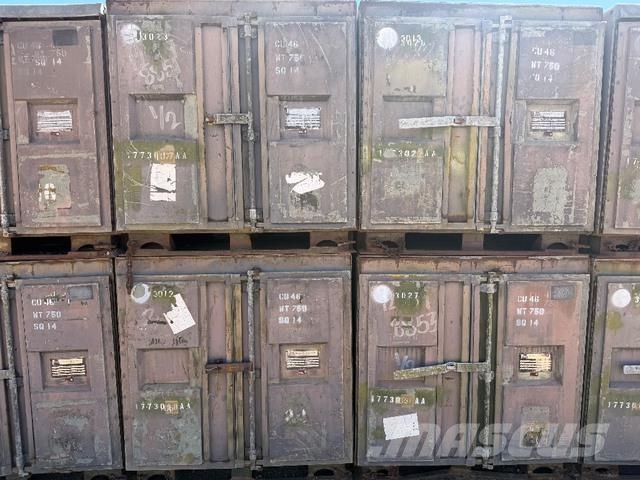 Lot of 10 Palcon Containers Sonstige Baumaschinen