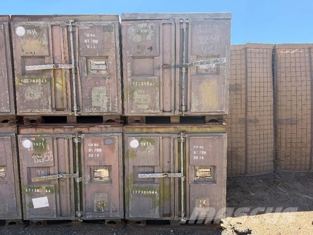 Lot of 10 Palcon Containers Sonstige Baumaschinen