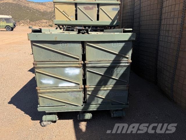 Lot of 189 Palletized Amo cans 147 25MM / 42 40MM Other components