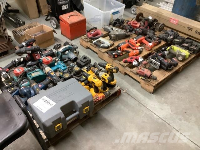 Lot of Power Tools Boxes & Storage Bins 건설 장비 - 기타