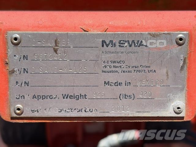  M-I Swaco D-Sander معدات البناء - غير ذلك